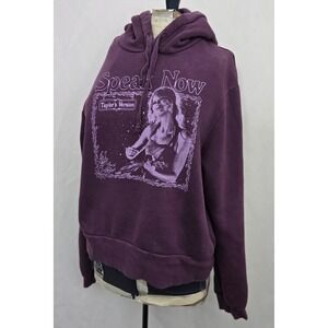 Taylor Swift SPEAK NOW Taylor's Version Purple‎ Hoodie Sweatshirt Women's Medium